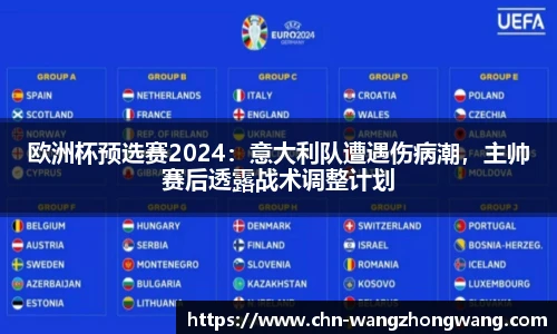 欧洲杯预选赛2024：意大利队遭遇伤病潮，主帅赛后透露战术调整计划